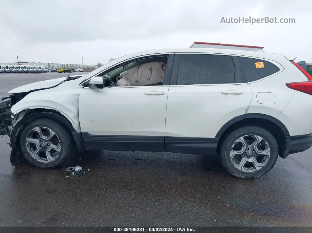 2018 Honda Cr-v Ex-l/ex-l Navi White vin: 5J6RW2H83JL026145