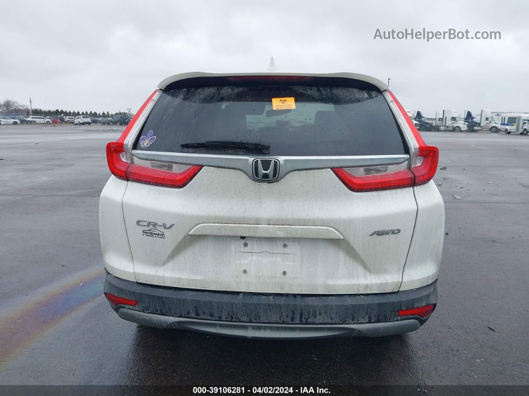 2018 Honda Cr-v Ex-l/ex-l Navi White vin: 5J6RW2H83JL026145