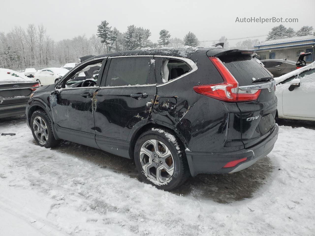 2019 Honda Cr-v Exl Black vin: 5J6RW2H83KA008452