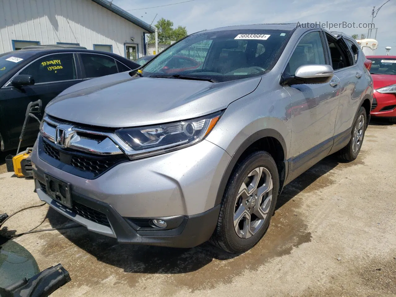 2019 Honda Cr-v Exl Silver vin: 5J6RW2H83KL028964