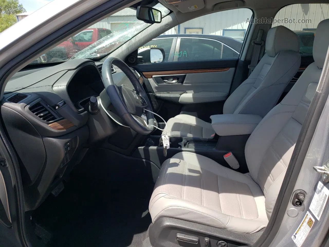 2019 Honda Cr-v Exl Silver vin: 5J6RW2H83KL028964