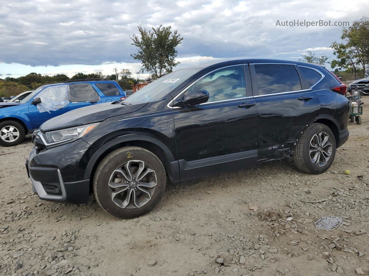 2020 Honda Cr-v Exl Black vin: 5J6RW2H83LA006184