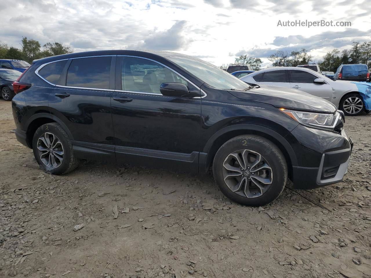 2020 Honda Cr-v Exl Black vin: 5J6RW2H83LA006184