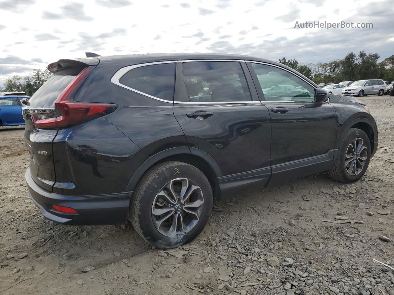 2020 Honda Cr-v Exl Black vin: 5J6RW2H83LA006184