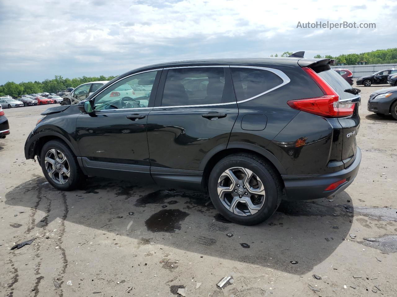 2017 Honda Cr-v Exl Black vin: 5J6RW2H84HL004925