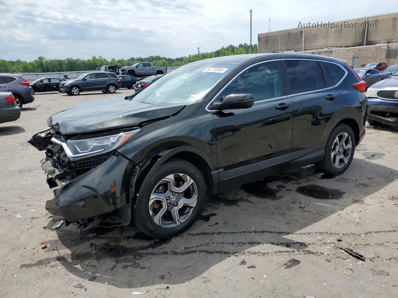 2017 Honda Cr-v Exl Black vin: 5J6RW2H84HL004925