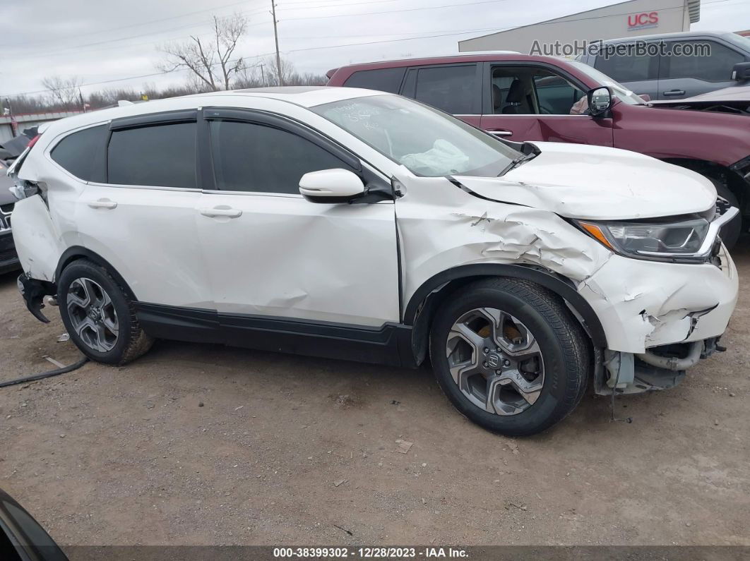 2017 Honda Cr-v Ex-l/ex-l Navi White vin: 5J6RW2H84HL007565