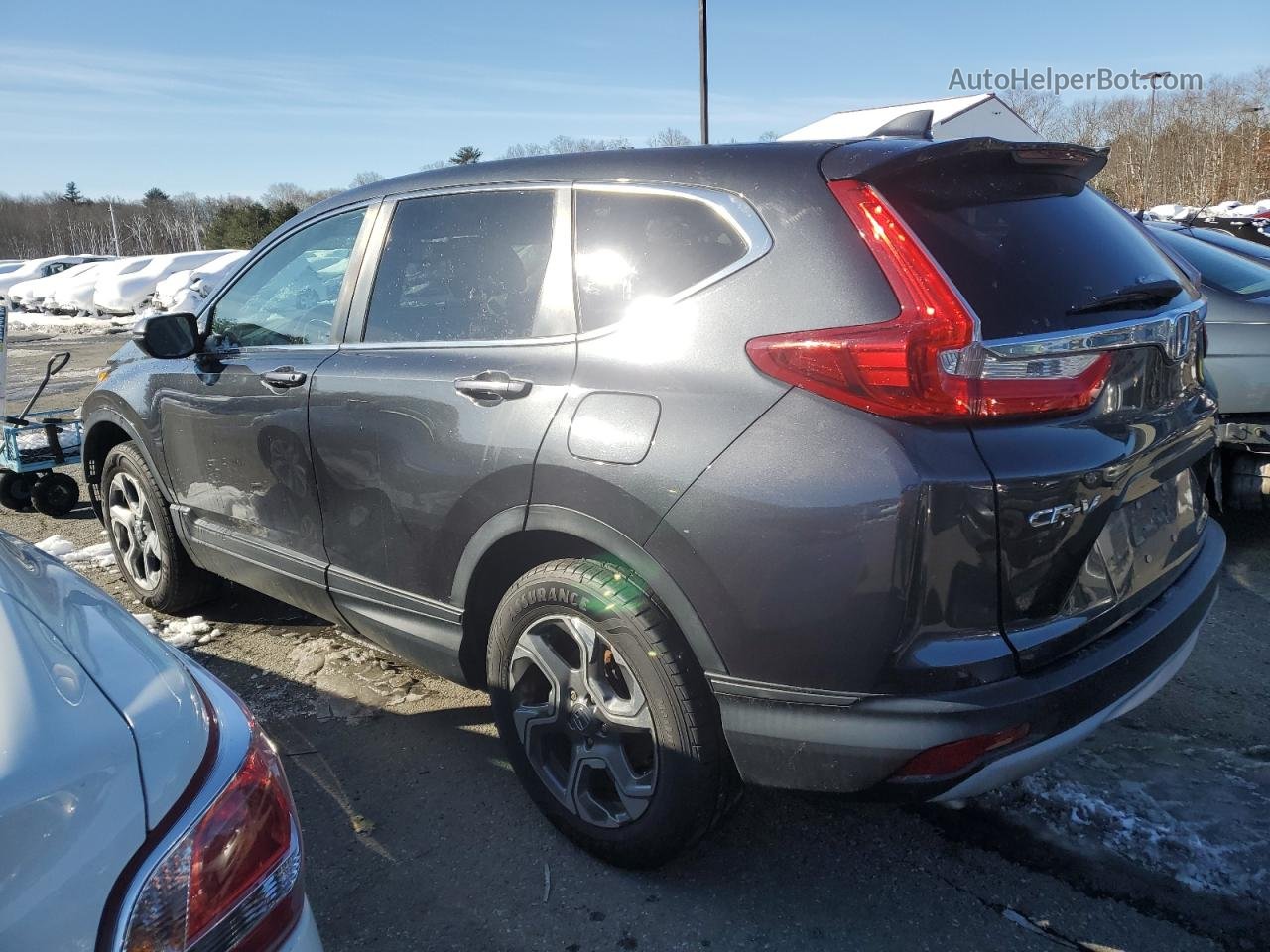 2017 Honda Cr-v Exl Серый vin: 5J6RW2H84HL024558