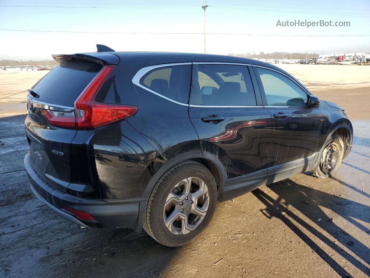 2017 Honda Cr-v Exl Black vin: 5J6RW2H84HL033132