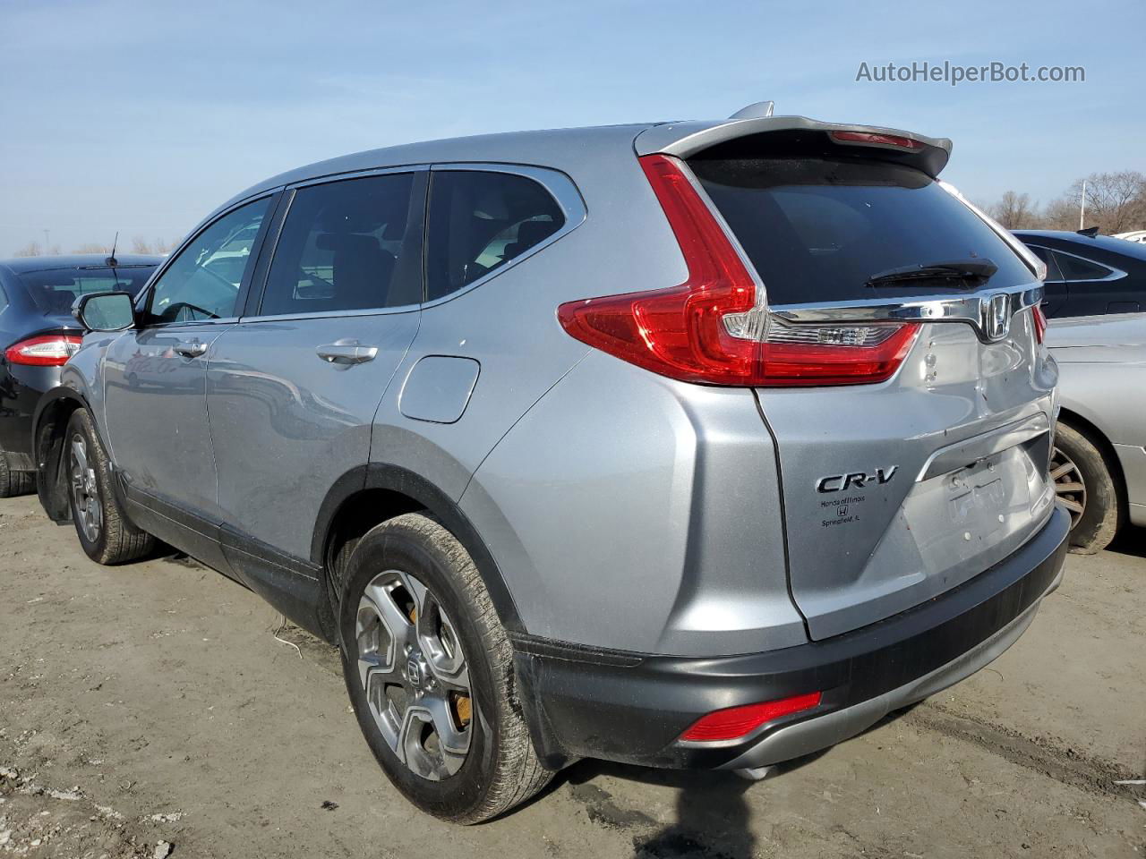 2019 Honda Cr-v Exl Silver vin: 5J6RW2H84KL026186