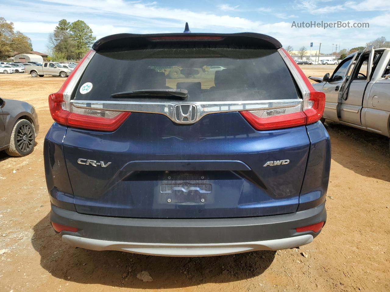 2017 Honda Cr-v Exl Blue vin: 5J6RW2H85HL002780