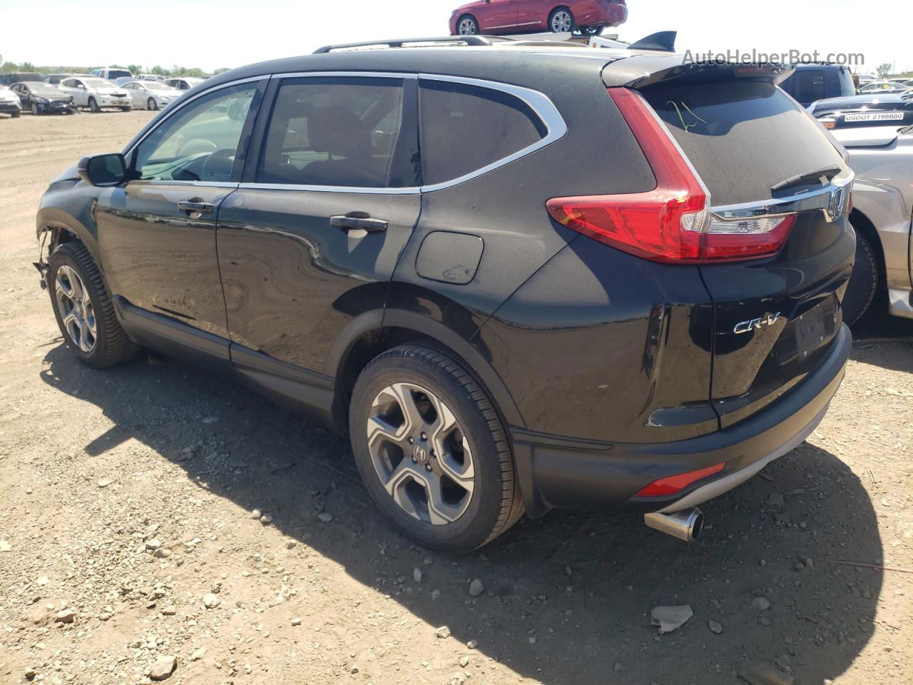 2017 Honda Cr-v Exl Green vin: 5J6RW2H85HL021894