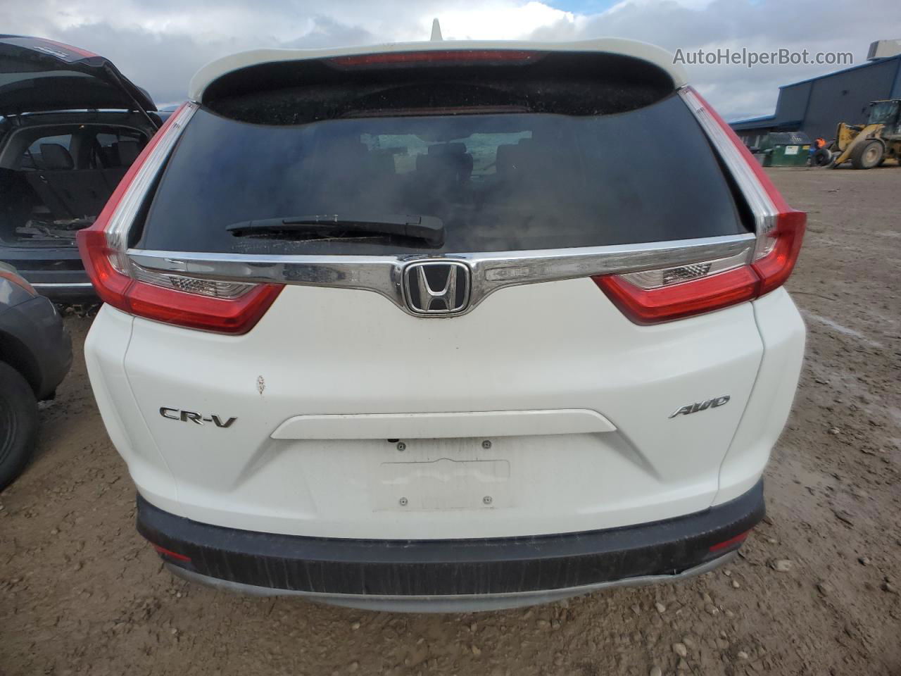 2019 Honda Cr-v Exl White vin: 5J6RW2H85KA019386