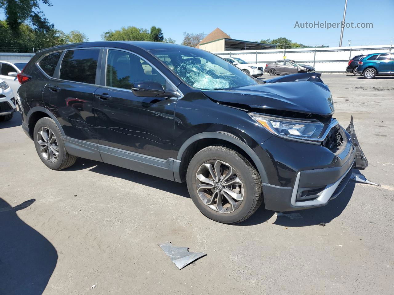 2020 Honda Cr-v Exl Black vin: 5J6RW2H85LA017963