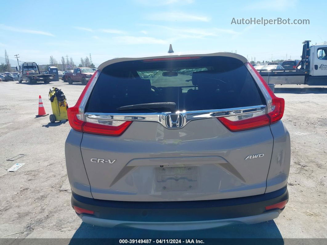 2017 Honda Cr-v Ex-l/ex-l Navi Gold vin: 5J6RW2H86HL038624