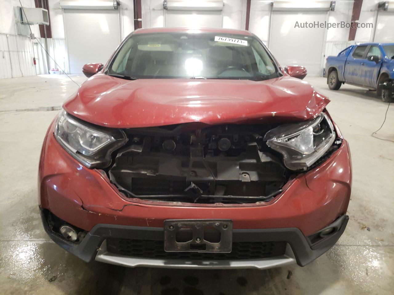 2017 Honda Cr-v Exl Red vin: 5J6RW2H86HL047128