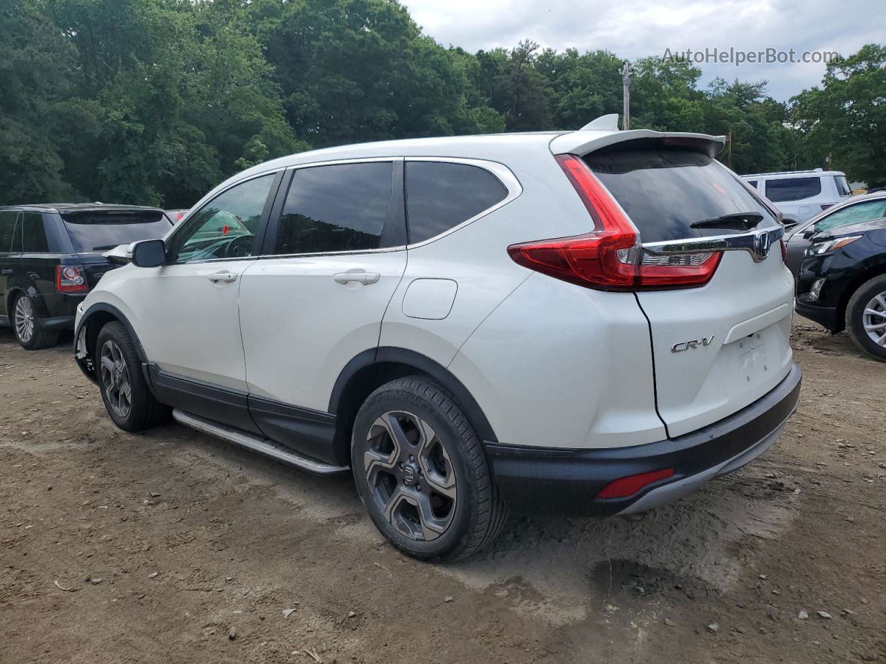 2017 Honda Cr-v Exl White vin: 5J6RW2H86HL062891