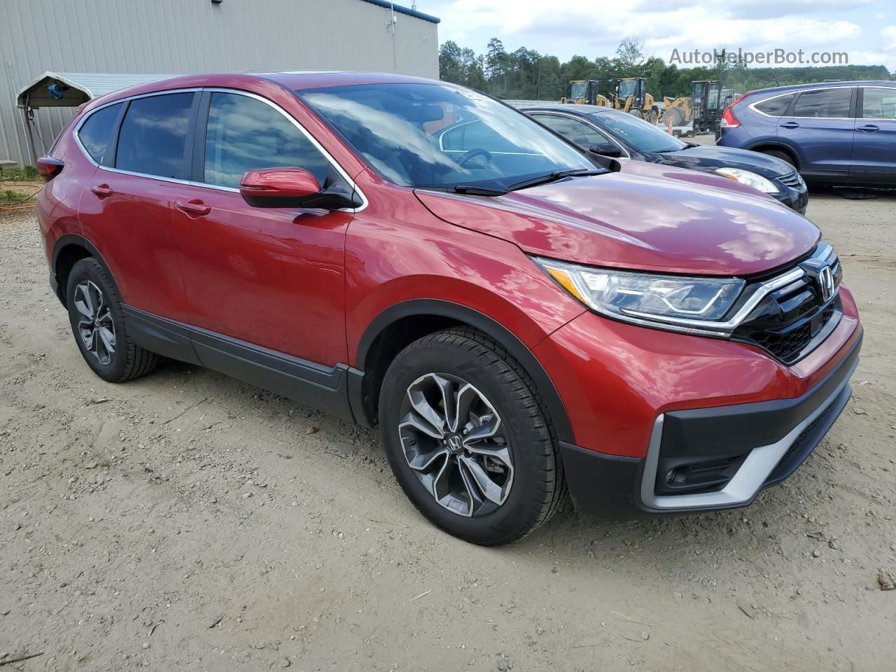 2020 Honda Cr-v Exl Red vin: 5J6RW2H86LL025414