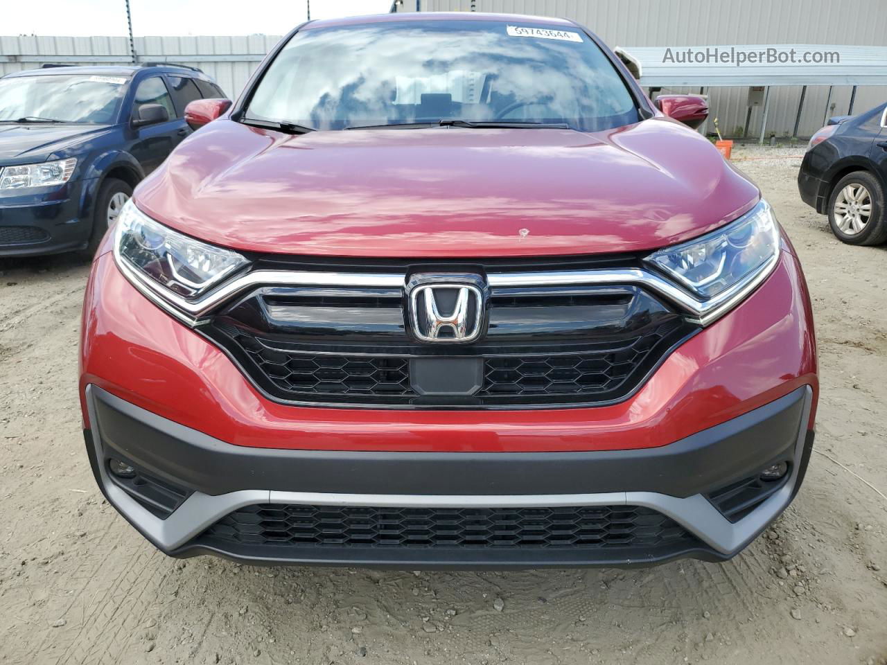 2020 Honda Cr-v Exl Red vin: 5J6RW2H86LL025414