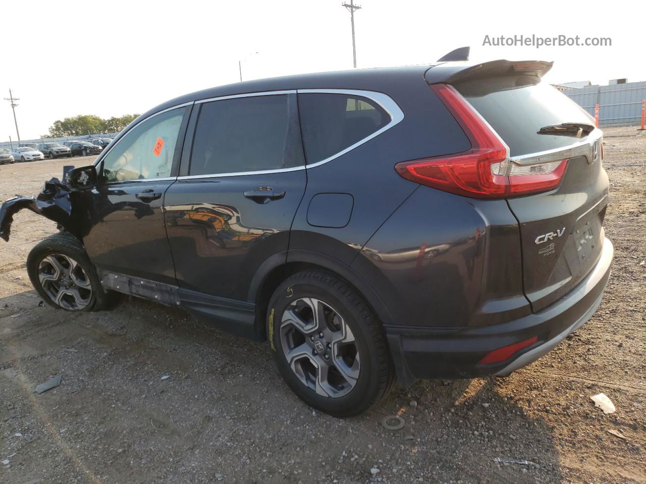 2017 Honda Cr-v Exl Black vin: 5J6RW2H87HL003350