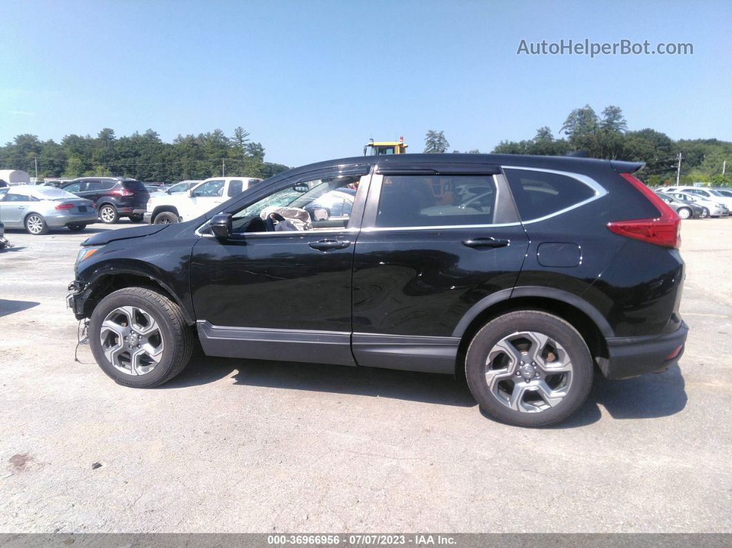 2017 Honda Cr-v Ex-l Black vin: 5J6RW2H87HL066187