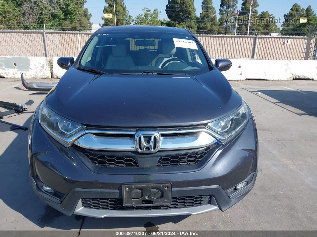 2019 Honda Cr-v Ex-l Gray vin: 5J6RW2H87KA003447