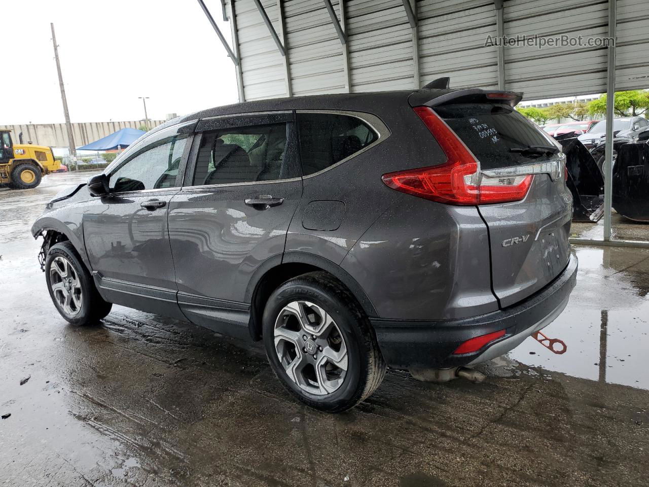 2019 Honda Cr-v Exl Gray vin: 5J6RW2H87KA003593