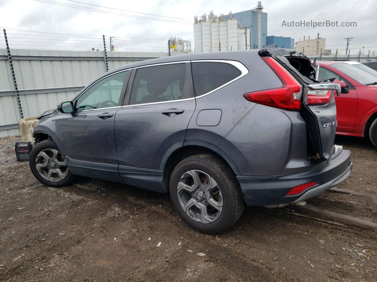 2018 Honda Cr-v Exl Gray vin: 5J6RW2H88JL033687