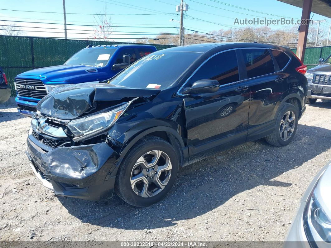 2019 Honda Cr-v Ex-l Black vin: 5J6RW2H88KL032668