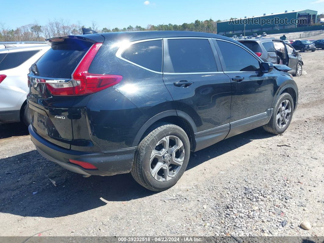 2019 Honda Cr-v Ex-l Black vin: 5J6RW2H88KL032668