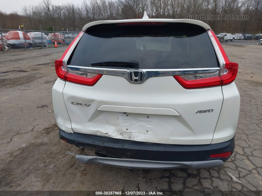 2017 Honda Cr-v Ex-l/ex-l Navi White vin: 5J6RW2H89HL001096