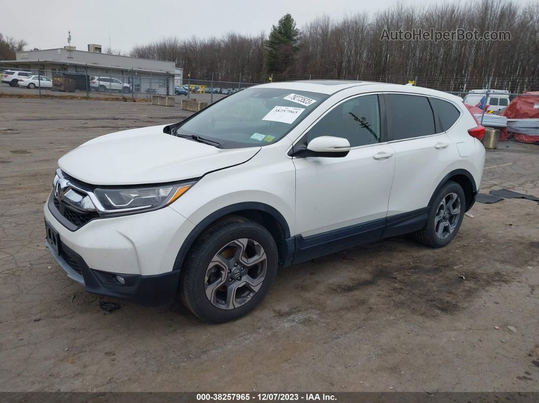 2017 Honda Cr-v Ex-l/ex-l Navi White vin: 5J6RW2H89HL001096