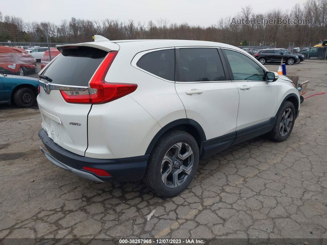 2017 Honda Cr-v Ex-l/ex-l Navi White vin: 5J6RW2H89HL001096