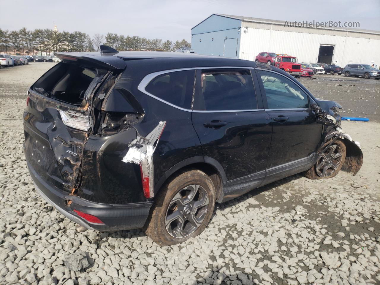 2017 Honda Cr-v Exl Black vin: 5J6RW2H89HL010087