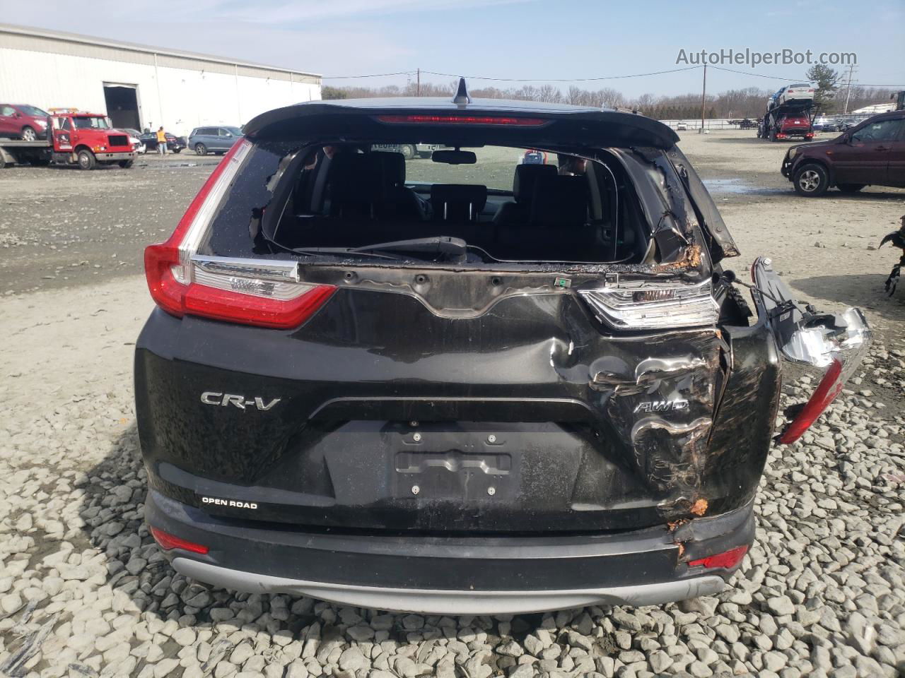 2017 Honda Cr-v Exl Black vin: 5J6RW2H89HL010087