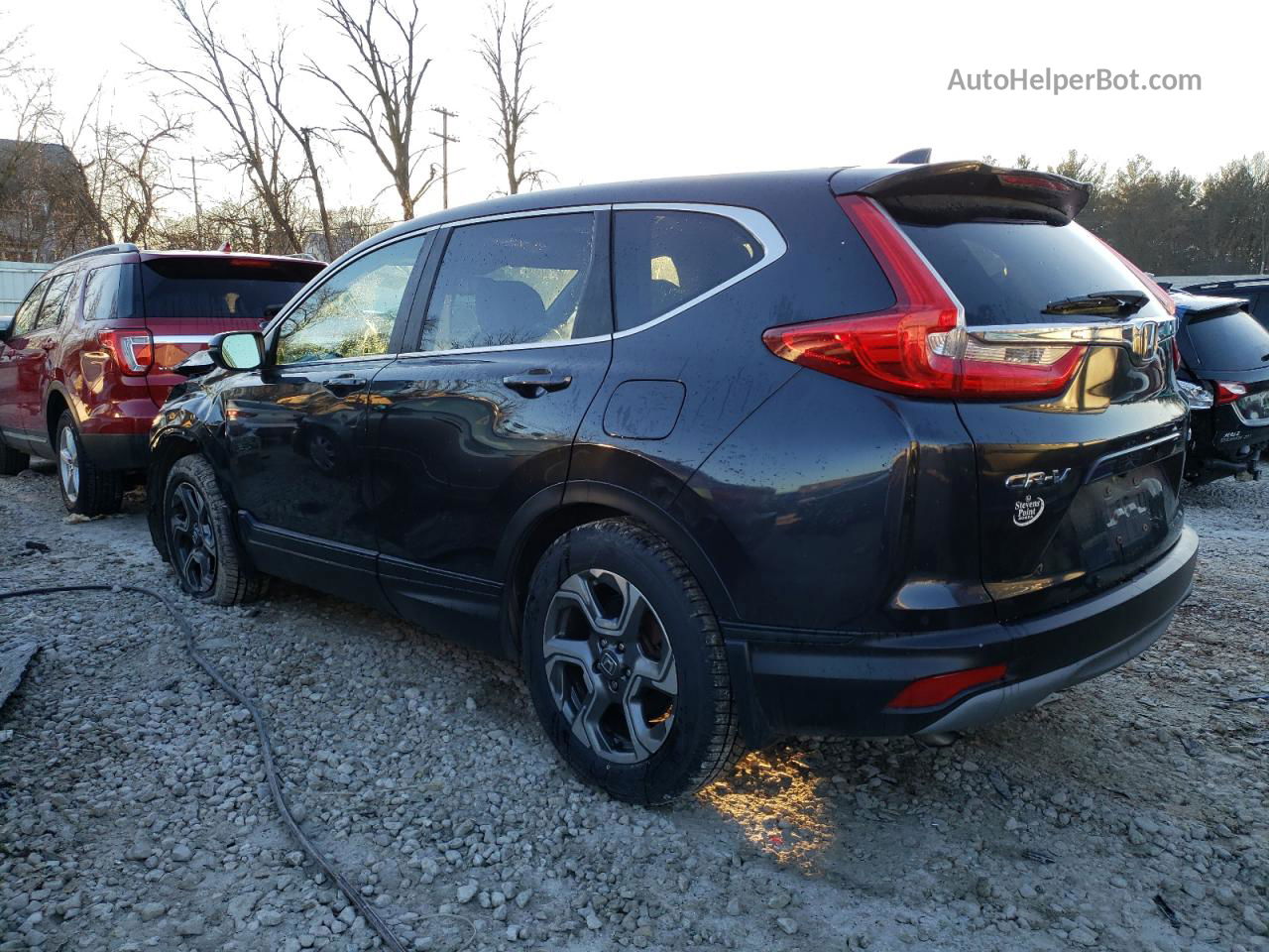 2017 Honda Cr-v Exl Gray vin: 5J6RW2H89HL043705