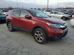 2017 Honda Cr-v Exl Темно-бордовый vin: 5J6RW2H89HL069964