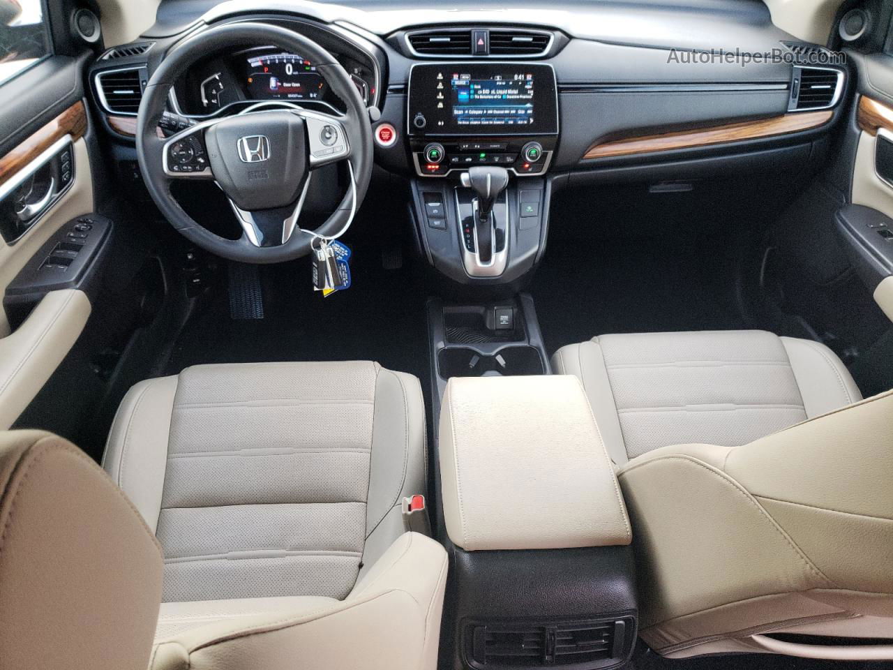 2018 Honda Cr-v Exl Красный vin: 5J6RW2H89JL021774