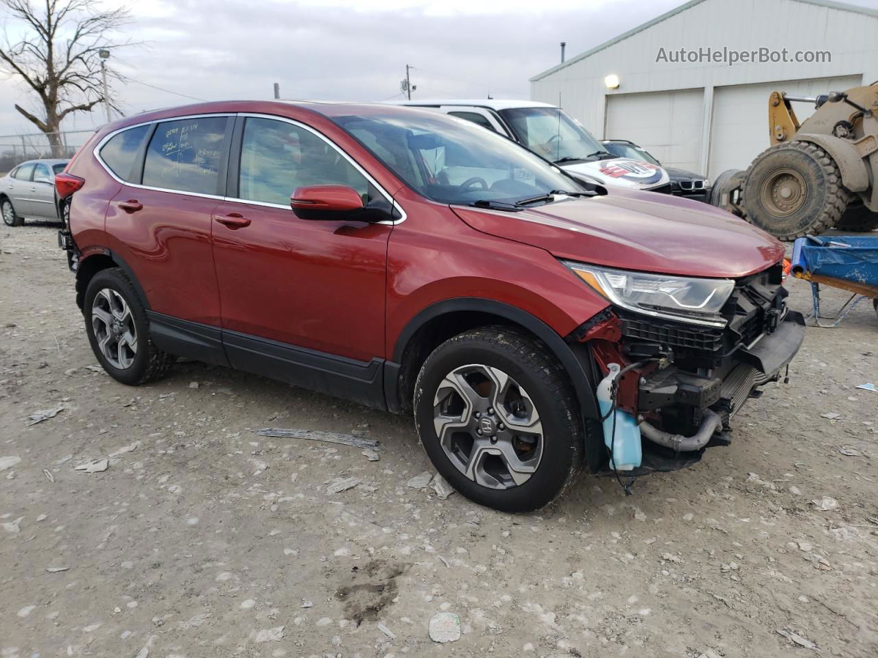 2018 Honda Cr-v Exl Red vin: 5J6RW2H89JL021774