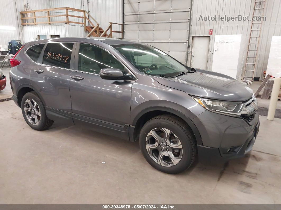 2017 Honda Cr-v Ex-l/ex-l Navi Gray vin: 5J6RW2H8XHL059492