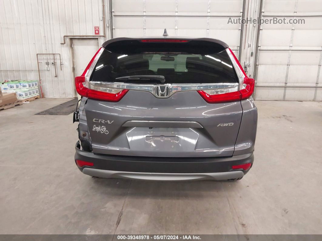 2017 Honda Cr-v Ex-l/ex-l Navi Gray vin: 5J6RW2H8XHL059492