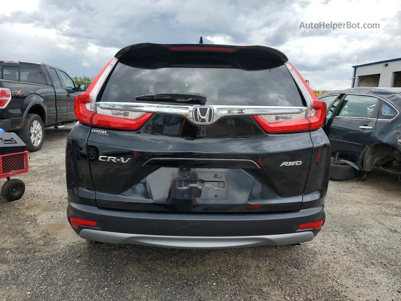 2017 Honda Cr-v Exl Черный vin: 5J6RW2H8XHL076888