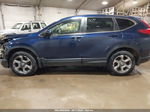 2019 Honda Cr-v Ex-l Blue vin: 5J6RW2H8XKL001759