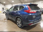 2019 Honda Cr-v Ex-l Blue vin: 5J6RW2H8XKL001759