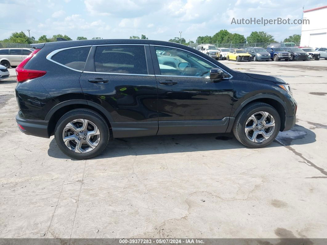 2019 Honda Cr-v Ex-l Black vin: 5J6RW2H8XKL033515