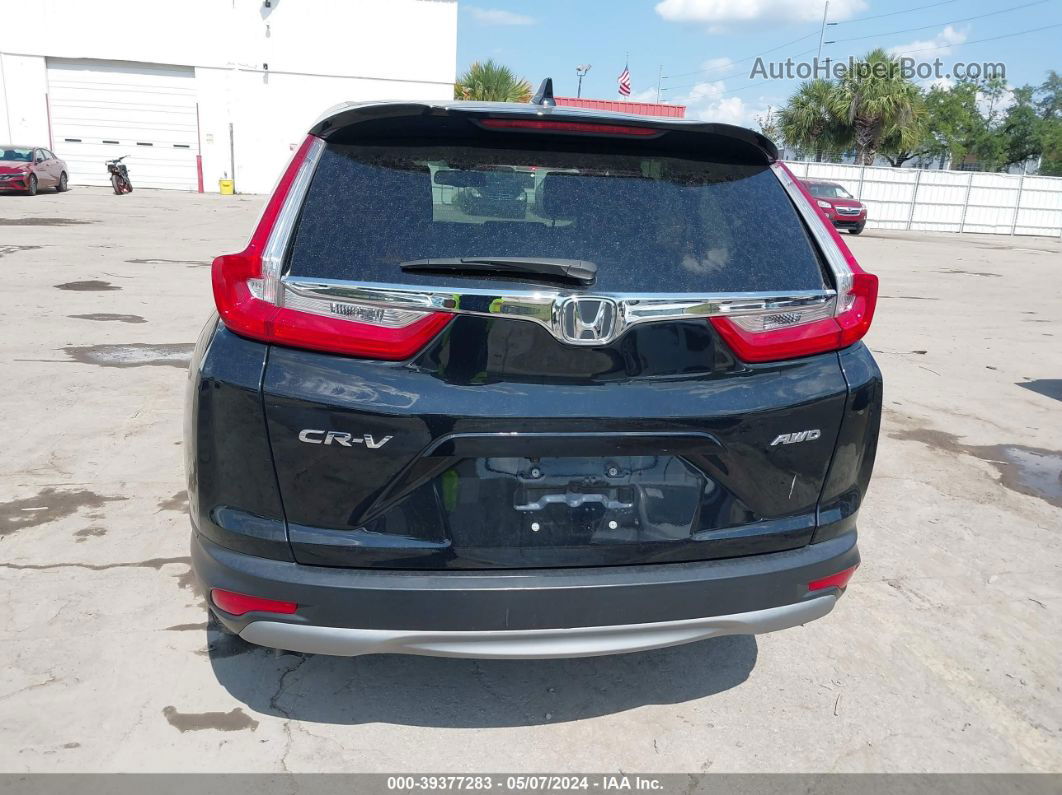 2019 Honda Cr-v Ex-l Black vin: 5J6RW2H8XKL033515