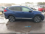 2017 Honda Cr-v Touring Blue vin: 5J6RW2H90HL003683