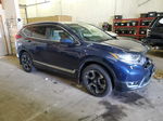 2017 Honda Cr-v Touring Blue vin: 5J6RW2H90HL024050