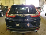 2017 Honda Cr-v Touring Blue vin: 5J6RW2H90HL024050