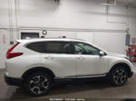 2018 Honda Cr-v Touring White vin: 5J6RW2H91JL024970